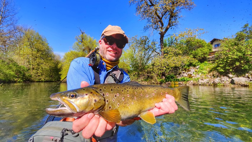 chalk stream brown.